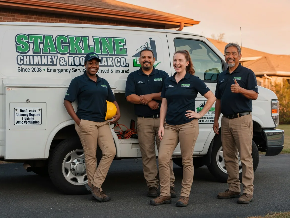 Chimney flashing repair company in Brookwood, AL